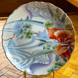 Vintage Takahashi Flora decorative plate